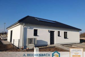 Erstbezug! Wohnen am Mühlfeldsee - Einfamilienhaus im Bungalowstil in Löbnitz zu vermieten!