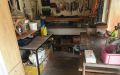 Garage, Werkstatt u. Schuppen