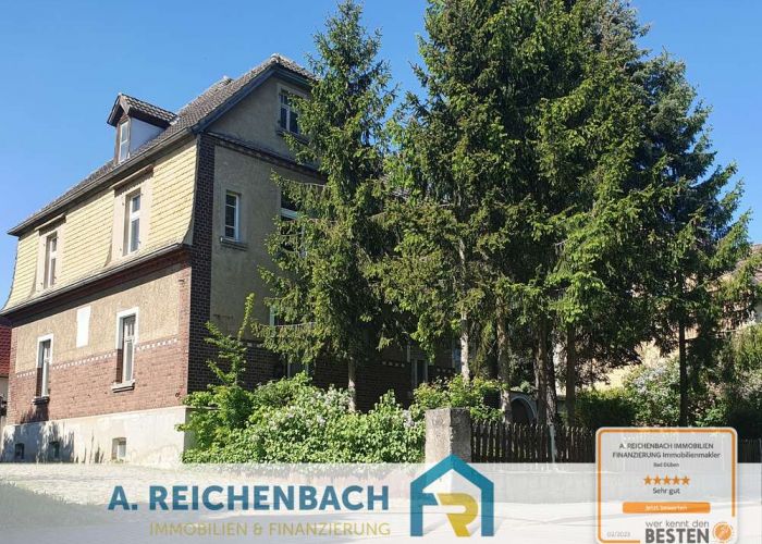 Sanierungsbedürftige Villa mit zwei bestehenden Wohneinheiten in ruhiger Lage von Bad Schmiedeberg!Sanierungsbedürftige Villa mit zwei bestehenden Wohneinheiten in ruhiger Lage von Bad Schmiedeberg!