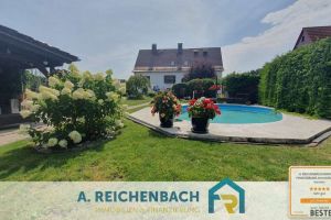 Ein- bzw. Zweifamilienhaus mit Pool, Garagen, PV Anlage und vielen Extras in Altengottern!