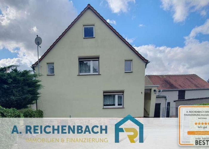Ein Zuhause mit Charme, großem Garten und viel Potenzial! Doppelhaushälfte in Thallwitz zu verkaufenEin Zuhause mit Charme, großem Garten und viel Potenzial! Doppelhaushälfte in Thallwitz zu verkaufen