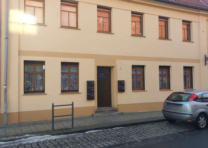 Erstbezug! Moderne 3-Raum-Wohnung mit Balkon 